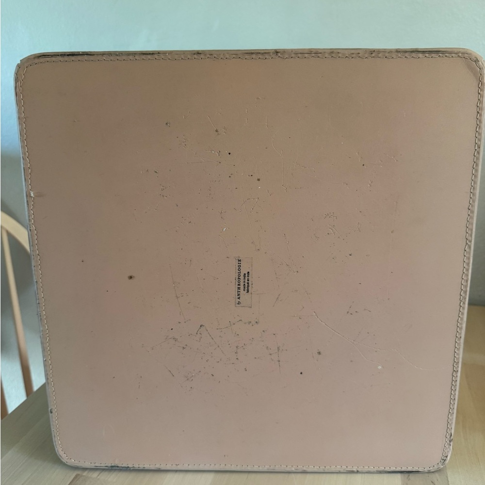 Anthropologie Flynn leather basket - Picture 7 of 8